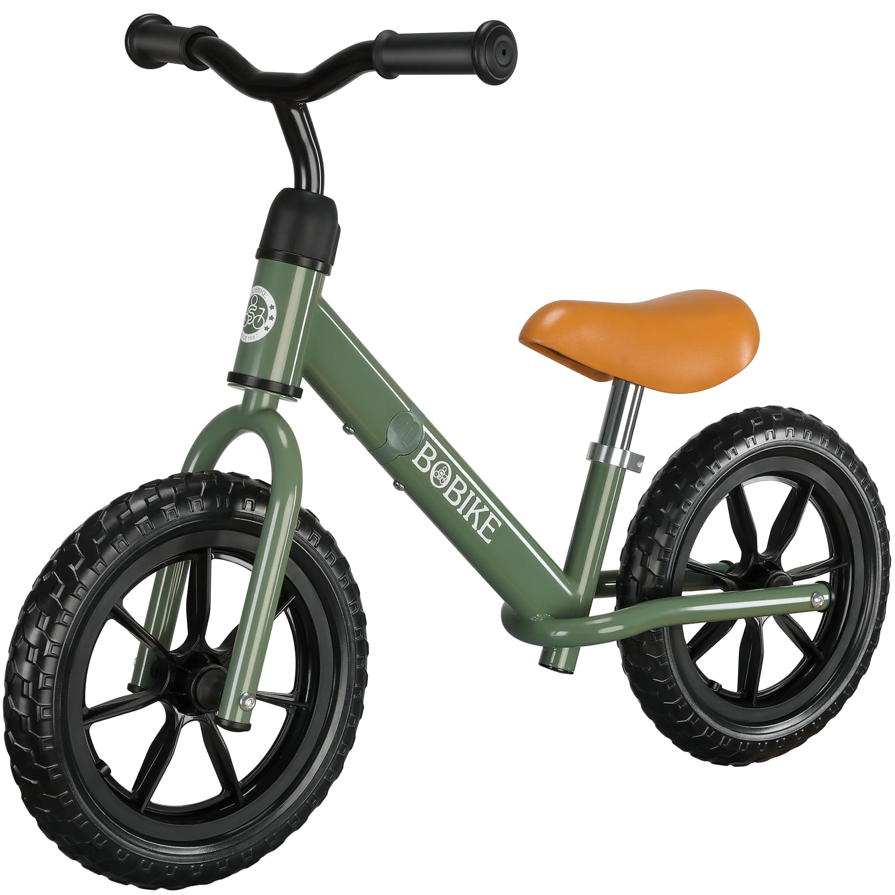 Bobike Toddler Balance Bike Toys for 2 to 5 Year Old Girls Boys Adjustable Seat 