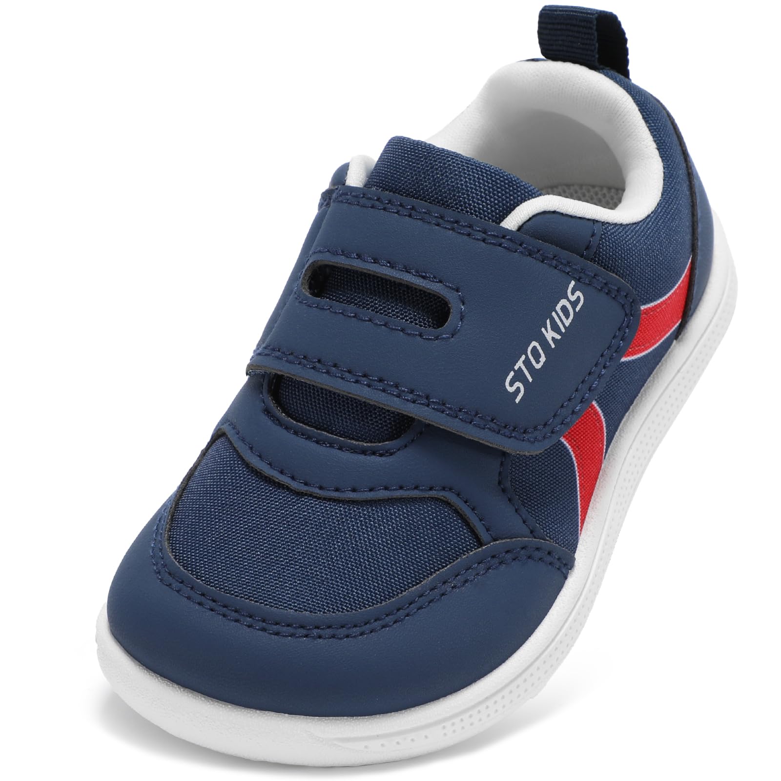 STQ KIDS Toddler Wide Toe Box Shoes Barefoot Boys Girls Sneakers Preschool | Non