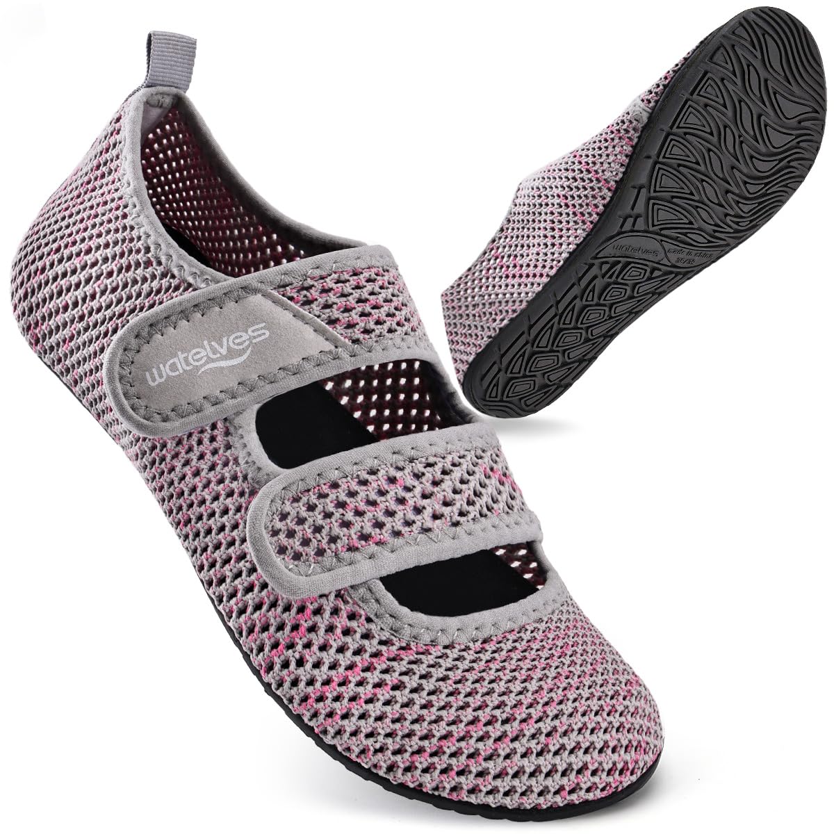 WateLves Scarpe da Nuoto Uomini Donne Scarpe Acqua Scarpe Spiaggia Aqua Scarpe A