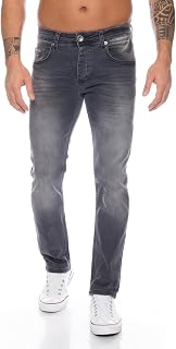 Rock Rock Designer Men's Jeans Stretch Slim Fit Slim Fit W29-W40 M21