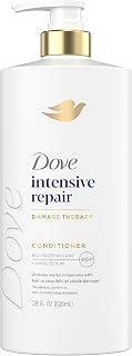 Dove Intensive Repair Conditioner for Damaged Hair &amp; Breakage 28oz | Helps restore hair, stop 98% visible damage &amp; regenerate hair strength for stronger hair with Amino Serum &amp; Bio-Protein Care