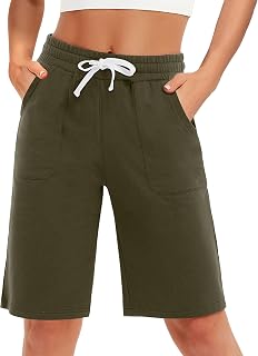 SPECIALMAGIC Women's Sweat Bermuda Shorts