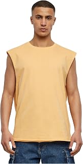 Urban Classics Open Edge Sleeveless Tee Men's T-Shirt Black Regular