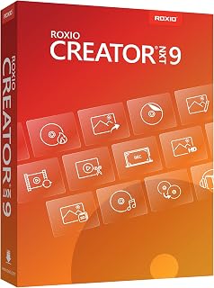 Roxio Creator NXT 9 | Multimedia Suite and CD/DVD Disc Burning Software [PC Disc]