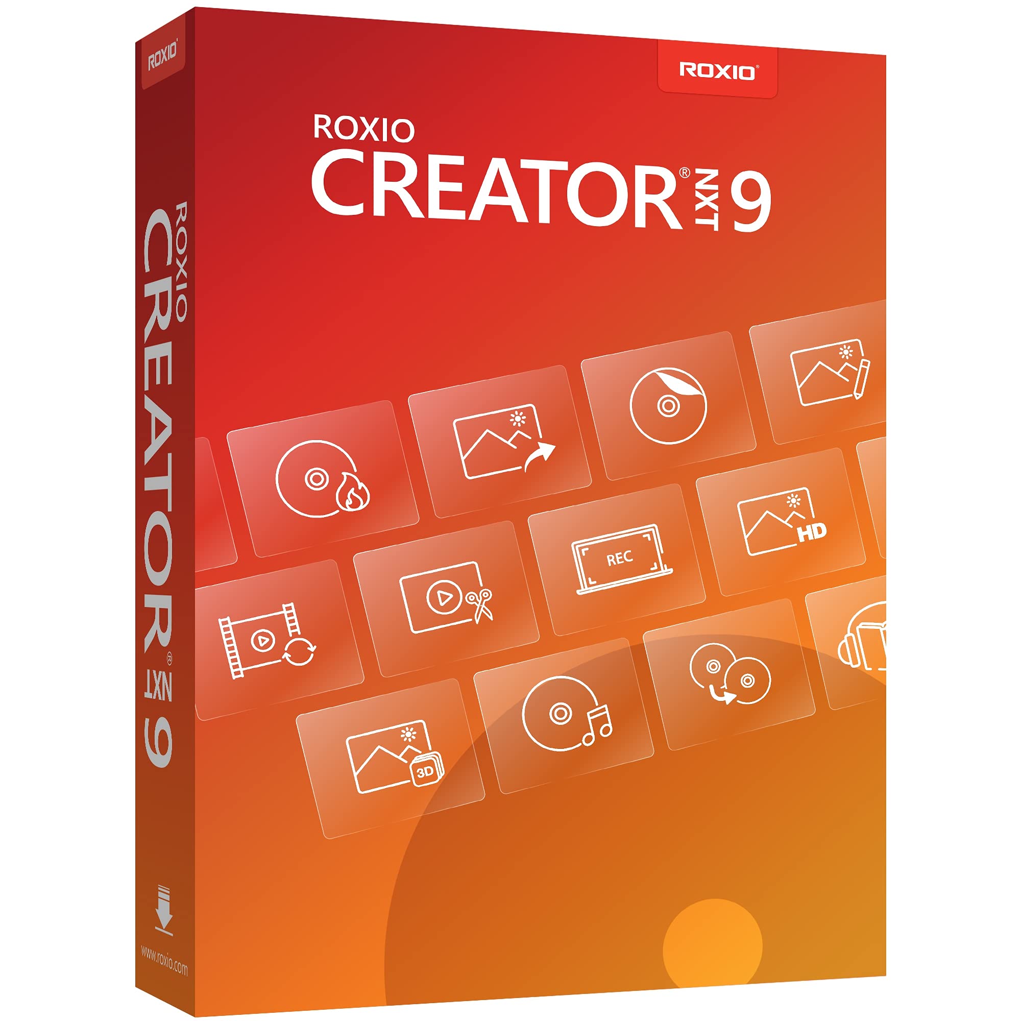 Roxio Creator NXT 9 | Multimedia Suite and CD/DVD Disc Burning Software [PC Disc