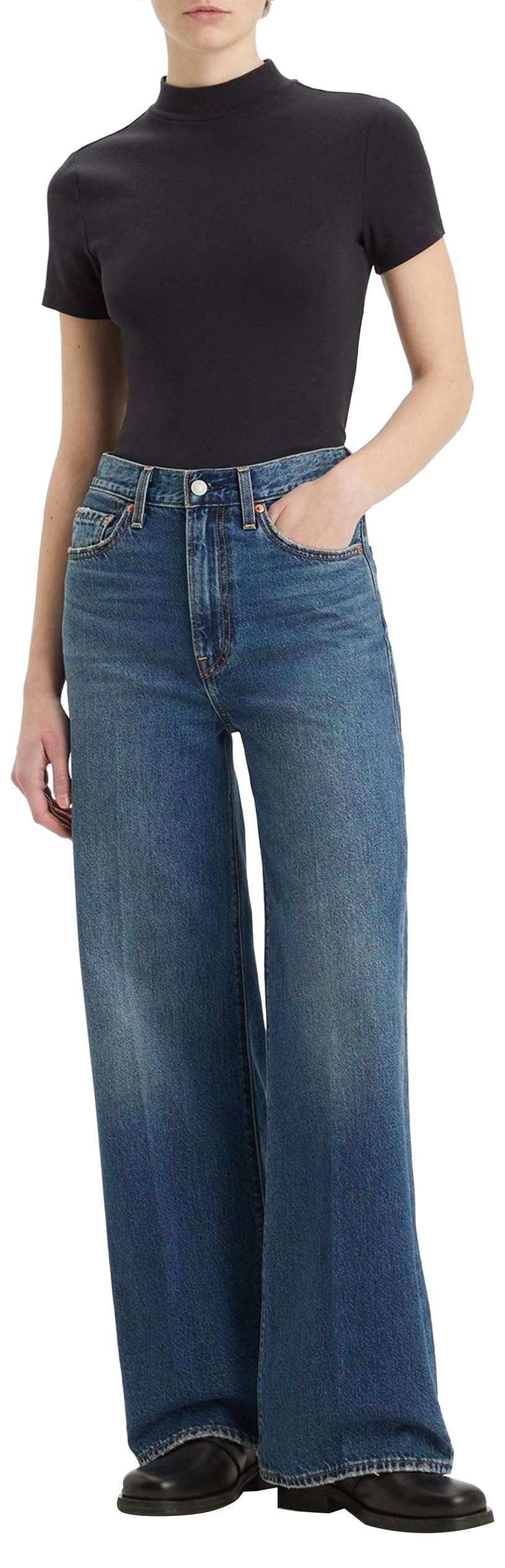 Levi'S Ribcage Wide Leg Jeans Women