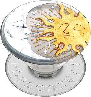 PopSockets Adhesive Phone Grip, Holder- Sun and Moon