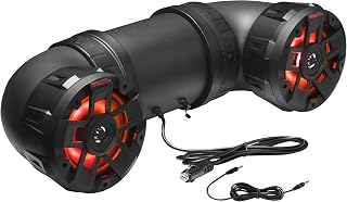 BOSS Audio ATV65BRGB All-Terrain Sound System with Bluetooth - 6.5" Marine Speakers, 450 Watt Amplifier