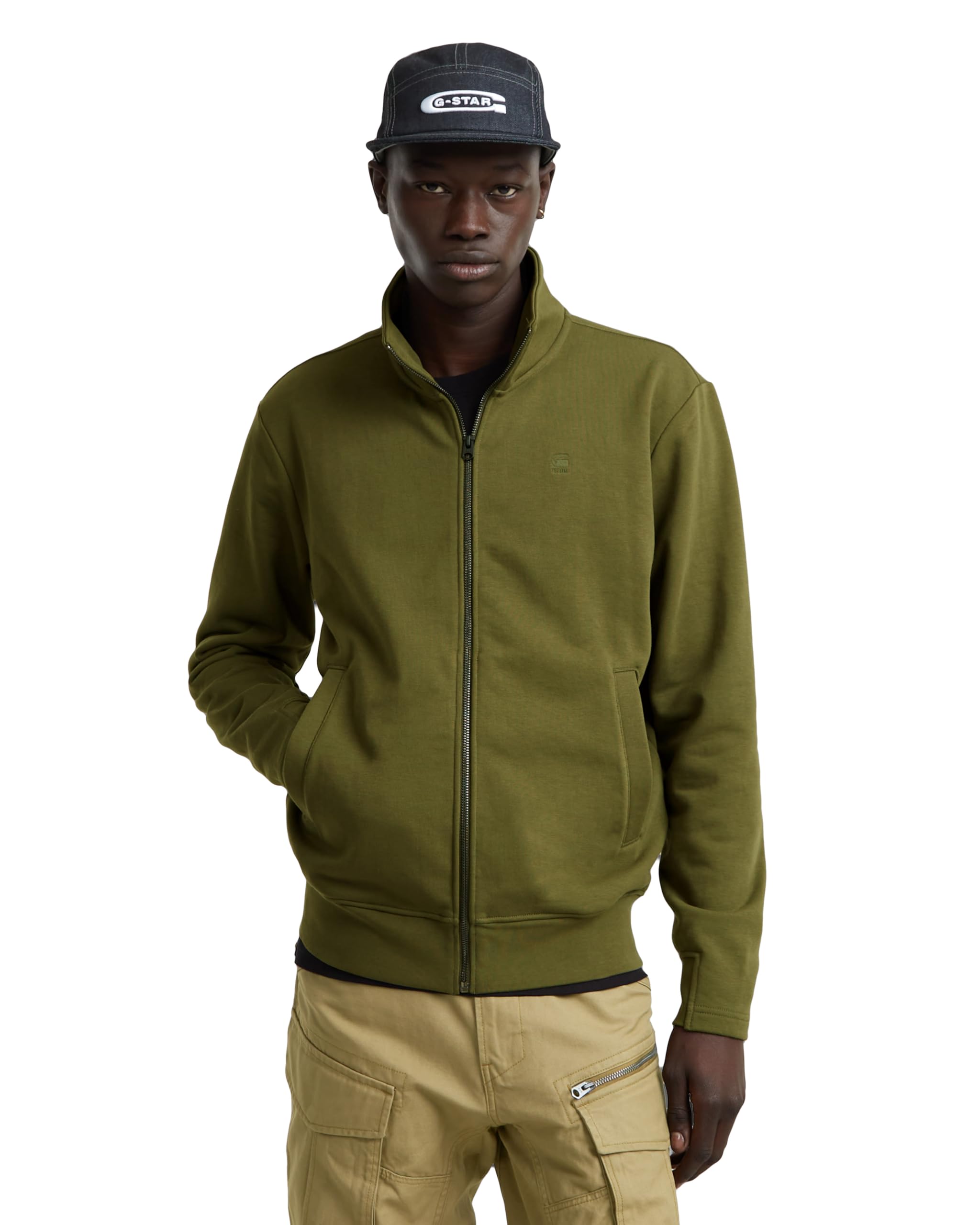 G-STAR Mens Nifous Zip Thru Sweater