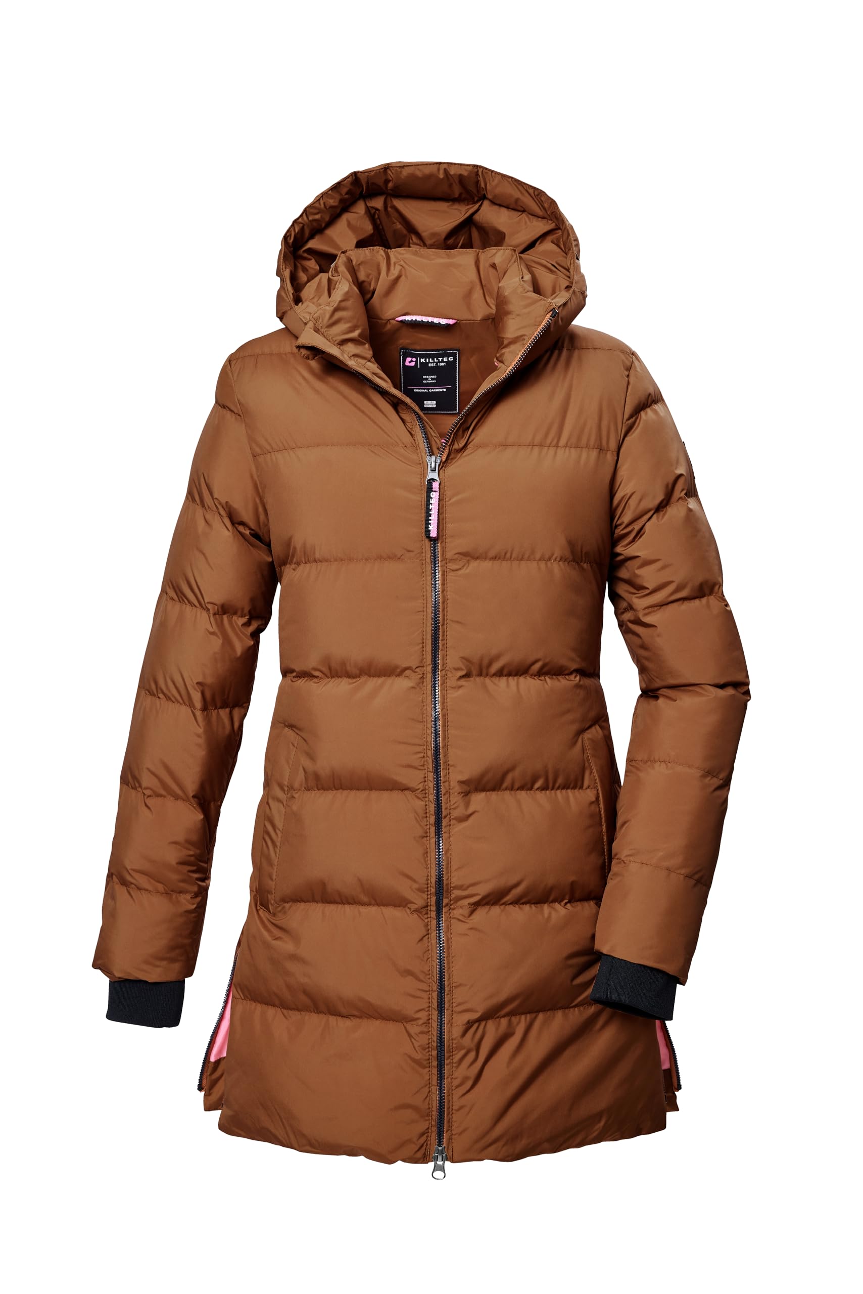 killtec Kow 359 Grls Qltd Prk Padded Parka with Hood Girls
