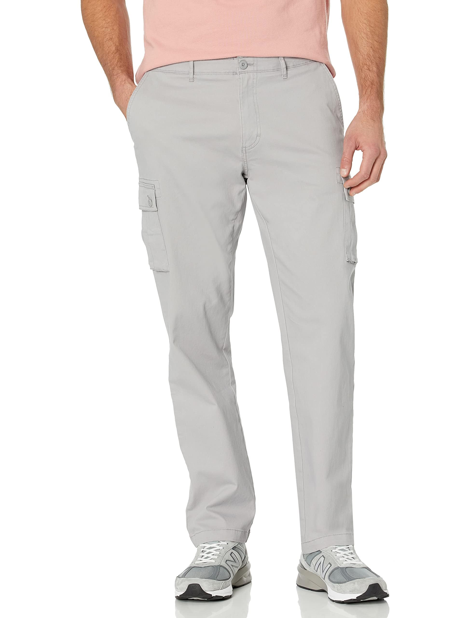 Amazon Essentials Herren Gerade geschnittene Stretch-Cargohose (erhältlich in Bi