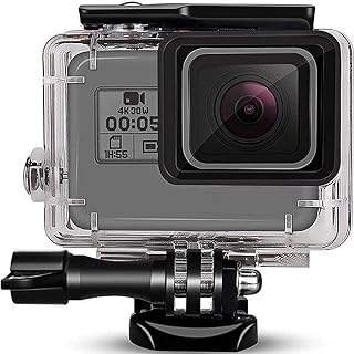 FitStill Waterproof Housing for Go Pro Hero 7/6/5/2018 Black | 60M/196FT Underwater Protective Underwater Dive Case with Bracket for Go Pro Hero7 Hero6 Hero5 Black Accessories