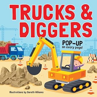 Trucks & Diggers: Pop-Up Book