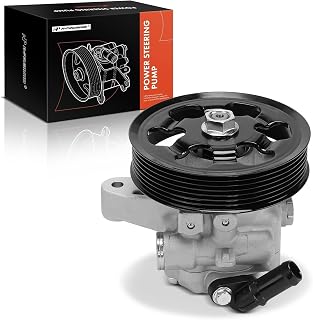 A-Premium Power Steering Pump, with Pulley | Compatible with Honda CR-V 2002 2005-2011, Accord 2006-2007, Element 2006-2011 &amp; Acura RDX, TSX, RSX, 2.0L 2.3L 2.4L