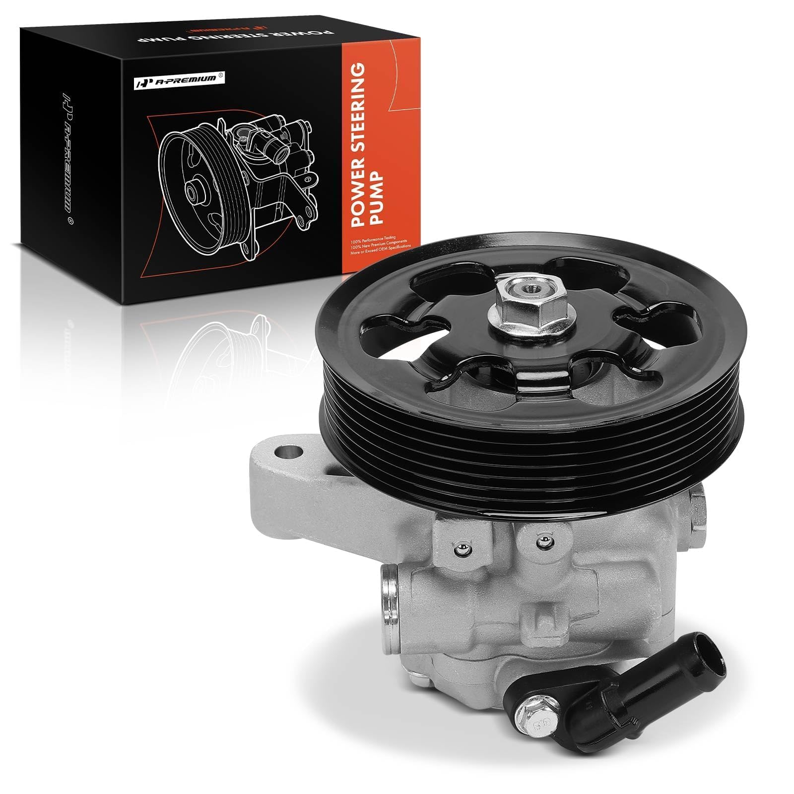 A-Premium Power Steering Pump, with Pulley | Compatible with Honda CR-V 2002 200