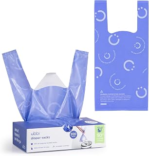 Ubbi Diaper Sacks, 200 ct