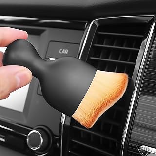 1 x Car Interior Air Conditioner Cleaning Tool Air Intake Brush Artifact Brush Car Cracks Dust Removal Auto Detailing