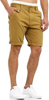 Indicode Men Cuba Chino Shorts | Chino Shorts with 5 Pockets