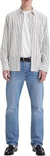 Levi's Men's Jeans 501 Original with Button Placket, Straight Fit