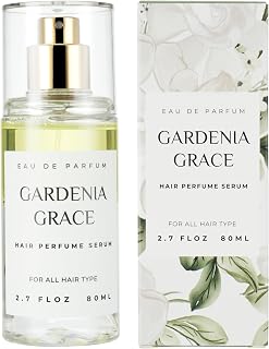 benatu Hair Perfume Mist for Women, Alcohol Free Long Lasting Fragrance Spray for Hydrating Shine, 2-in-1 Argan Oil Scented Hair Serum with Keratin &amp; Elastin (Gardenia) 2.7 fl oz