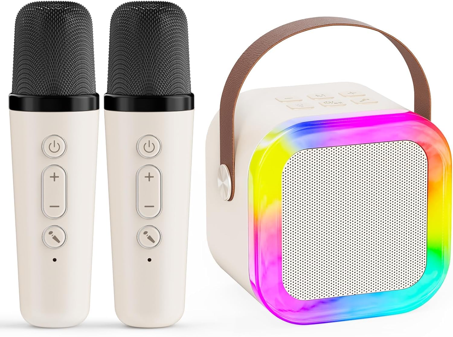 Karaoke Machine for Kids,2026 New Mini Portable Karaoke Toys, Karaoke Speaker wi