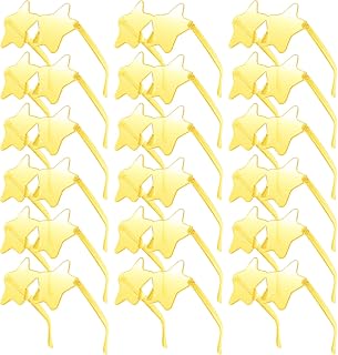 Morcheiong 10/20/30/40 Pack Star Sunglasses Colorful Rimless Sunglasses, Cool Pool Wedding Party Favor Pentagram Glasses