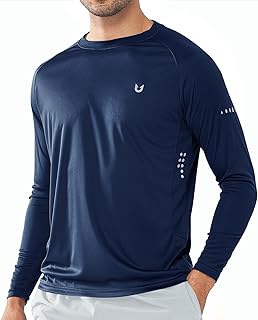 NORTHYARD Men's Sun Shirts Long Sleeve UPF 50+ Swim Running Fishing Hiking