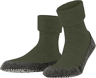 FALKE Men's Cosyshoe Stopper Socks Breathable Climate Regulating Odour-Inhibiting Wool Non-Slip Nubs on the Felt Sole Comfortable Warm with Plush Durable 1 Pair