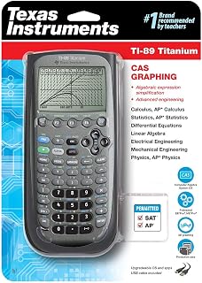 Texas Instruments TI-89 Titanium Graphing Calculator (packaging may differ) (Renewed)