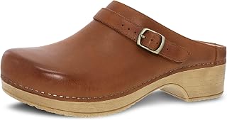 Dansko Berry Slip-On Mule Clogs for Women - Memory Foam and Arch Support for All Day Comfort and Support - Lightweight EVA Waist for Longer Wear