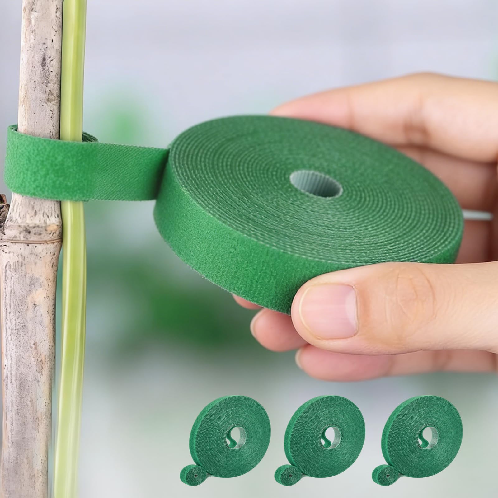 Reusable Cable Management Tie Roll, Hook and Loop Cord Organizer, Wire, Data Cab