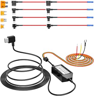 VIOFO HK4 Hardwire Kit with 8pcs Full Set Circuit Fuse Tap, Type-C Port, for A229Pro/A119Mini2/A329/A229Plus/A139Pro/WM1/T130 Dash Cam