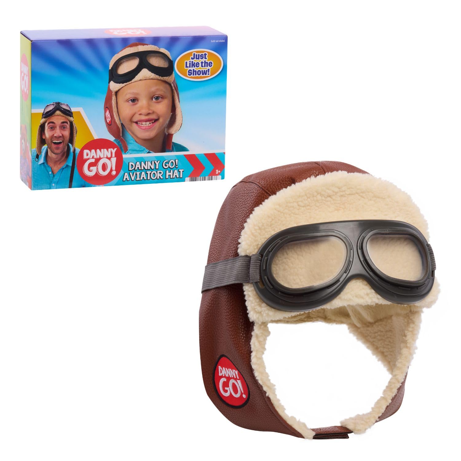 Danny Go! Aviator Hat - Play Dress-Up Hat Inspired Show | Preschool Kids, Dress-