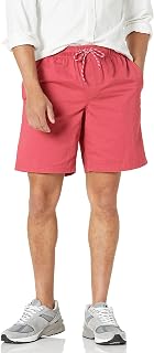 Amazon Essentials Men's Relaxed Fit 8" (20cm) Cotton Shorts with Elastic Waist and Drawstrings