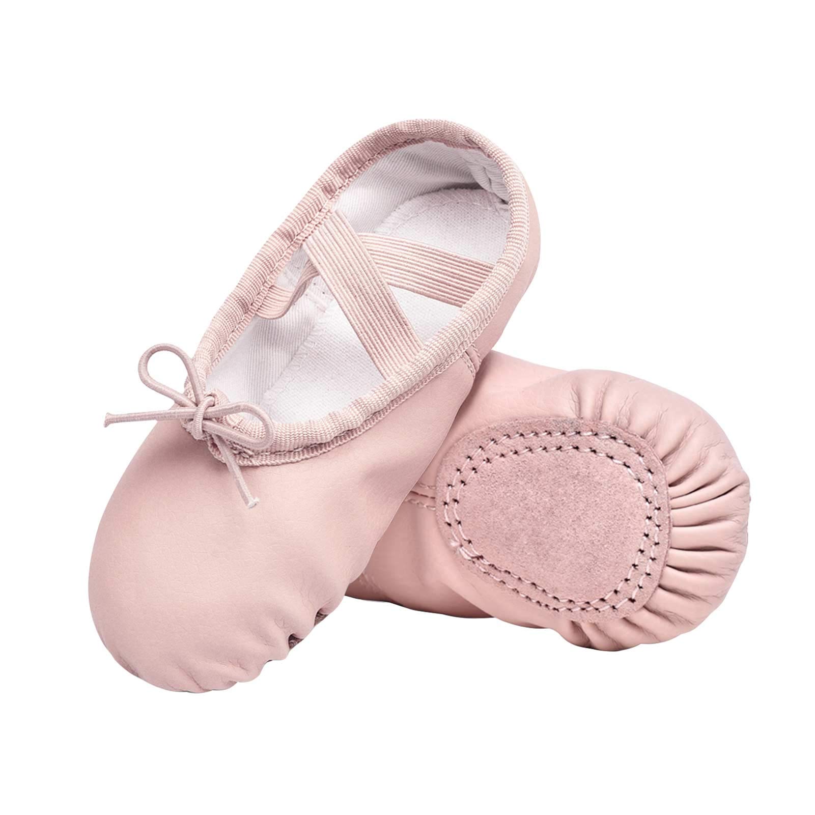 Stelle Ballet Shoes for Girls Boys Close-Fit PU Professional | Breathable PU upp