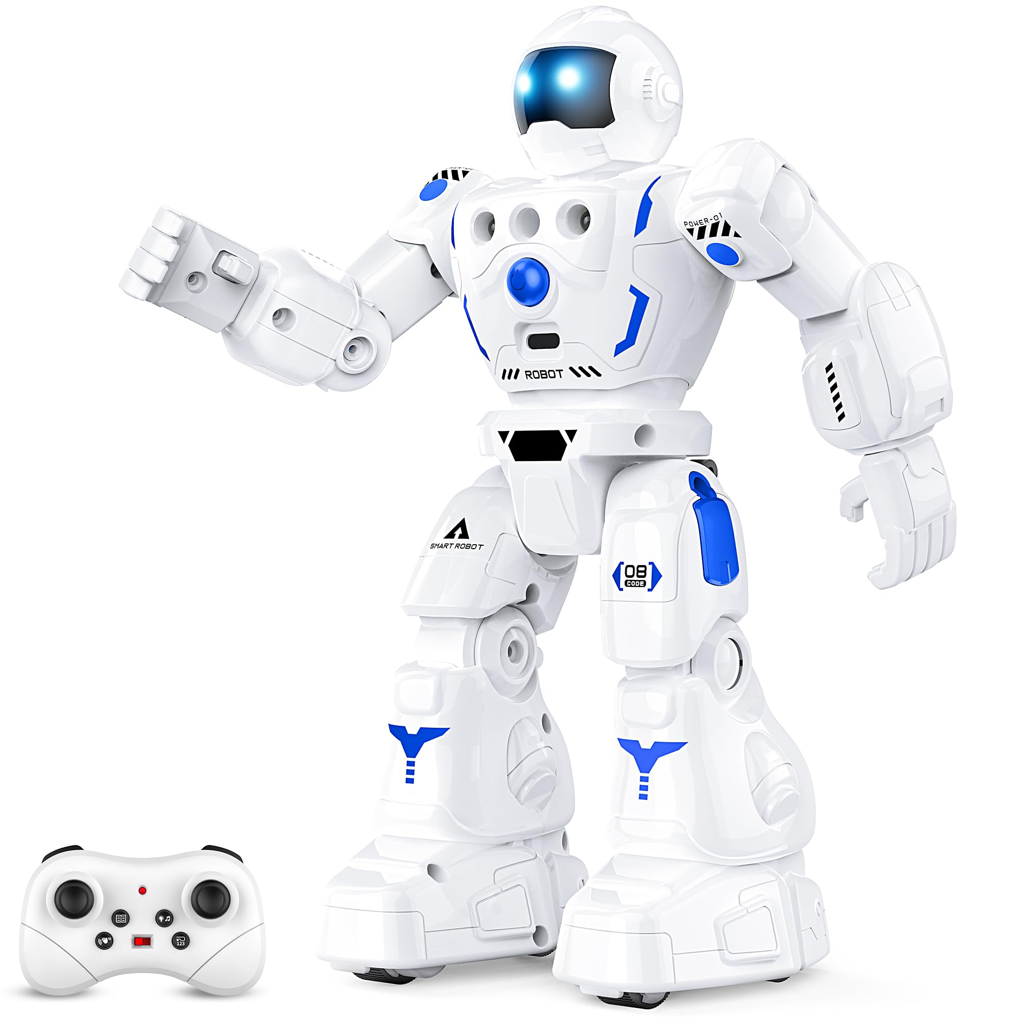 BAZOLOTA Robot Toys for Kids, Programmable Dancing Toys for 5 Year Old Boy | Ges