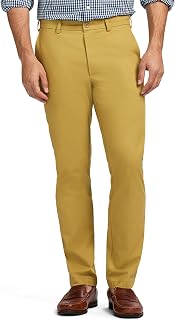 Izod Men's American Chino Flat Front Straight Fit Pant