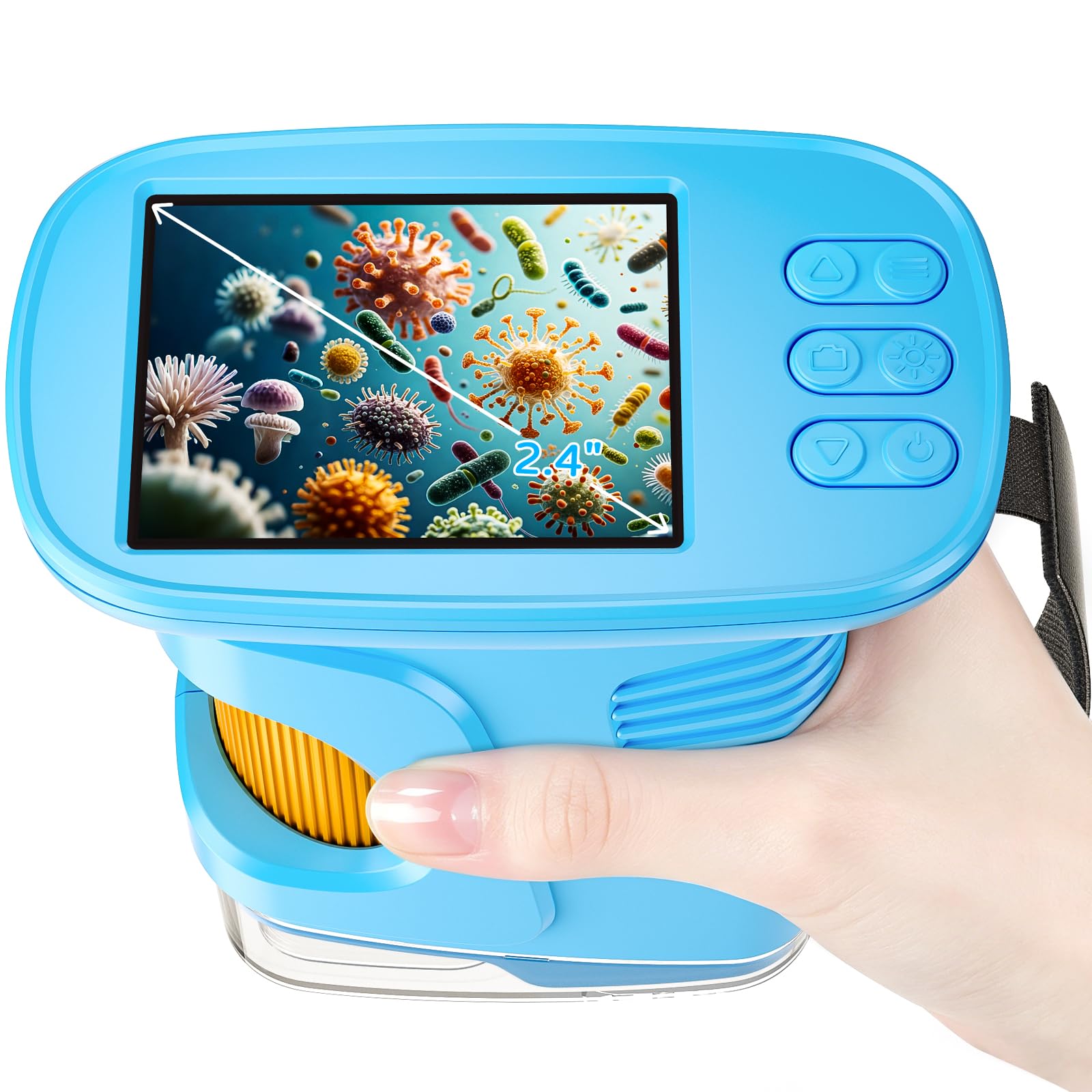 1000X Handheld Microscope for Kids, 4K Digital Kids Microscope Science Kits | 2.