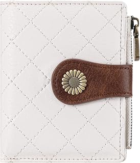 FALAN MULE Wallet for Women Leather Bifold Compact Small Womens Wallet with RFID Blocking