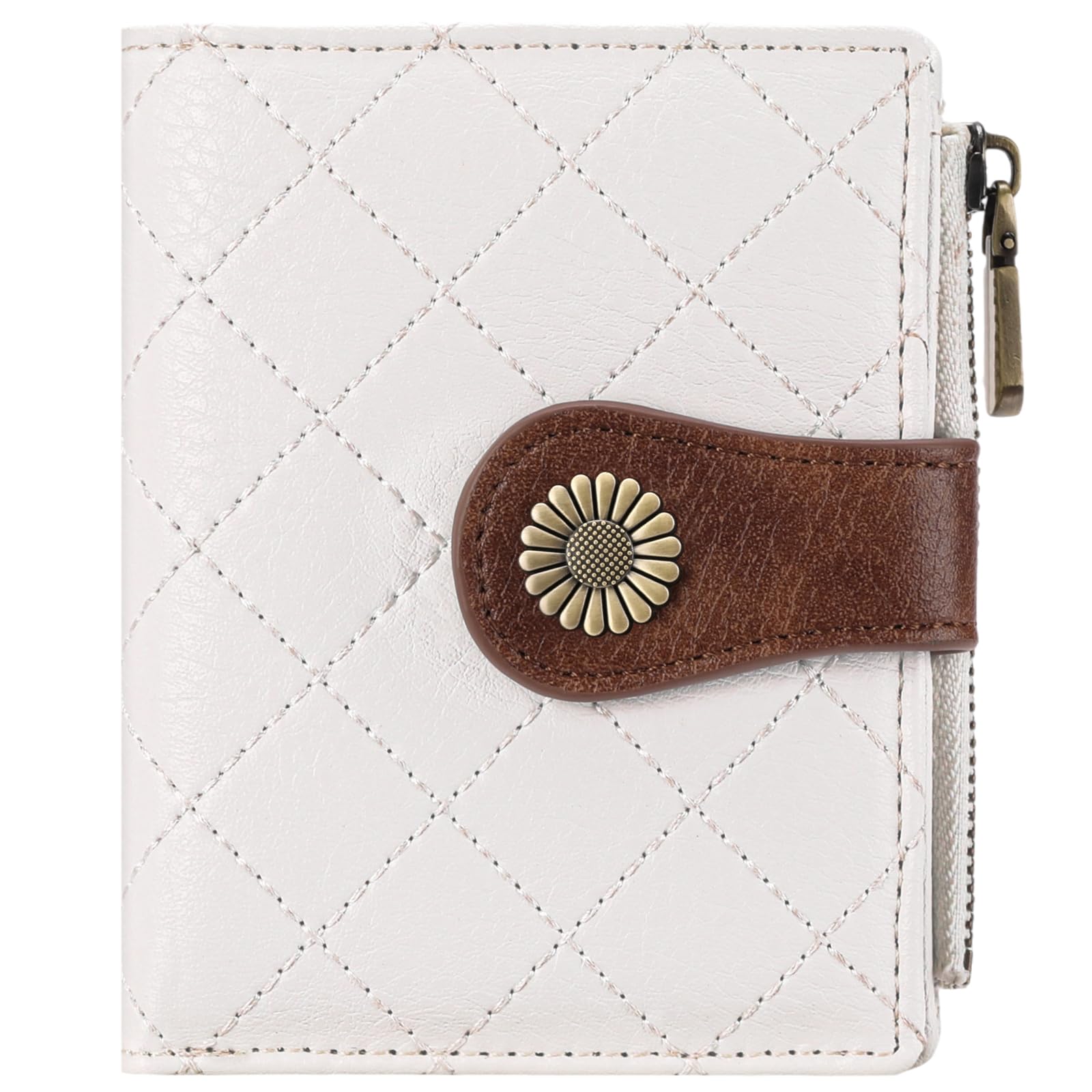 FALAN MULE Wallet for Women Leather Bifold Compact Small Womens Wallet with RFID