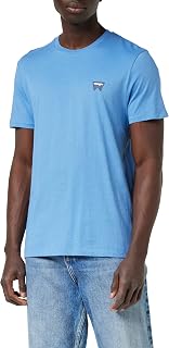 Wrangler - Men's T Shirt - Regular Fit - Sign Off Tee - Faded Black