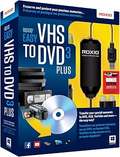 Roxio Easy VHS to DVD 3 PLUS for Windows [Old Version]