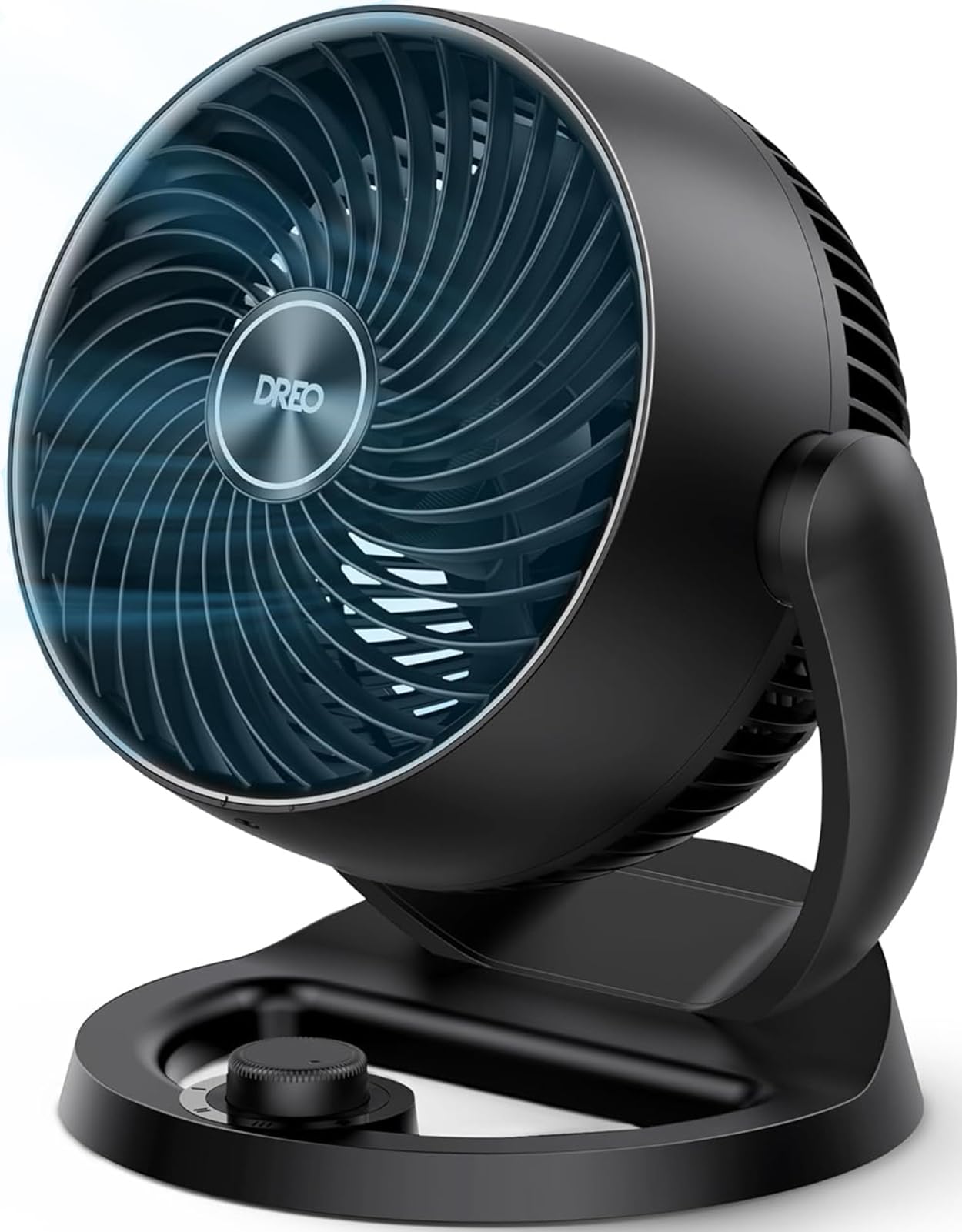 DREO Fan for Bedroom, 12 Inches, 70ft Powerful Airflow, 25db Quiet Table Air Cir