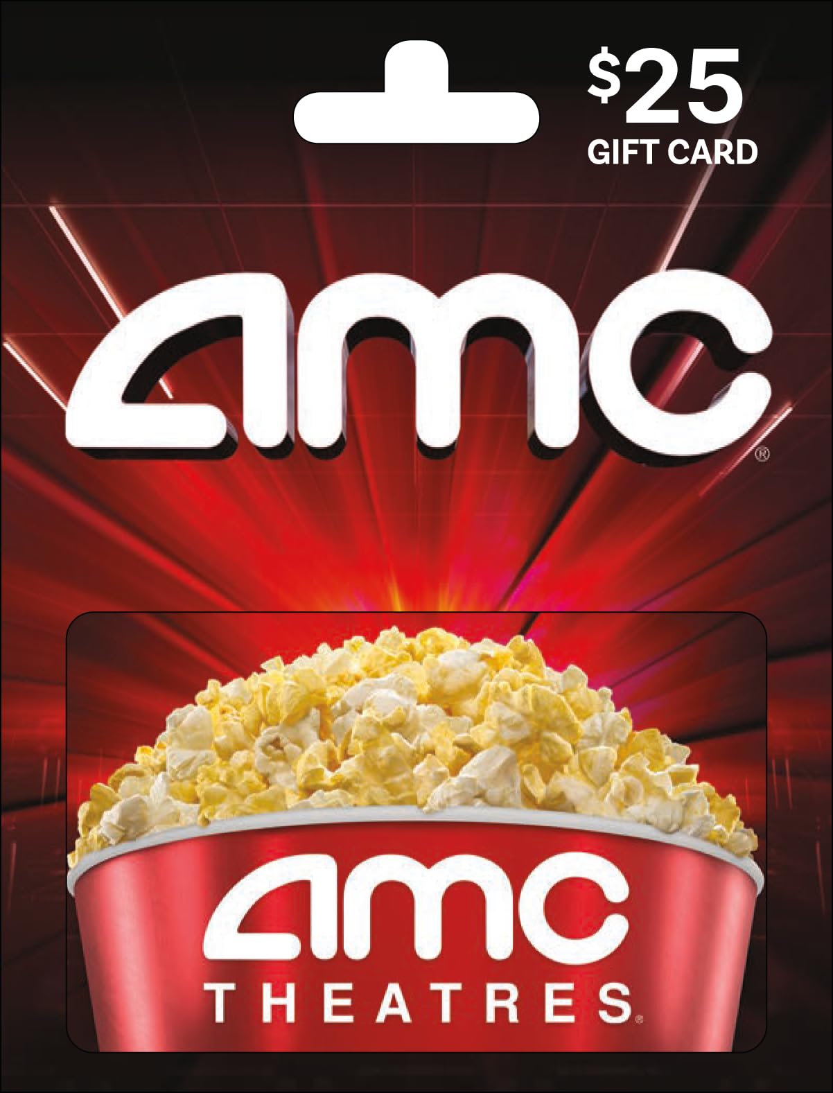 AMC Theatres Physical Gift Card | Classic Popcorn