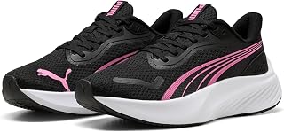 PUMA Pounce Lite Jr Kinder Indoor Sneaker 401512 02 gelb schwarz