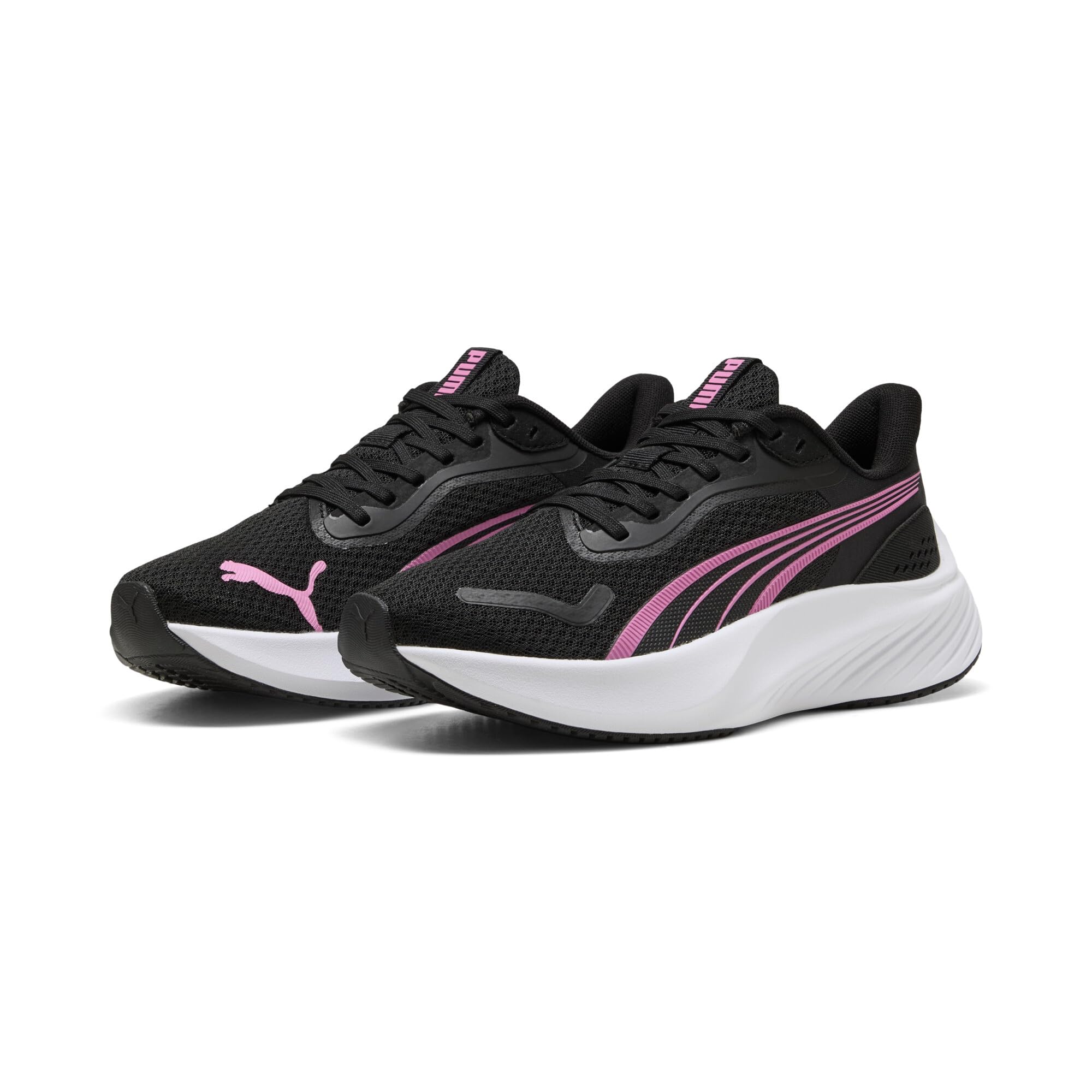 PUMA Pounce Lite Jr Kinder Indoor Sneaker 401512 02 gelb schwarz