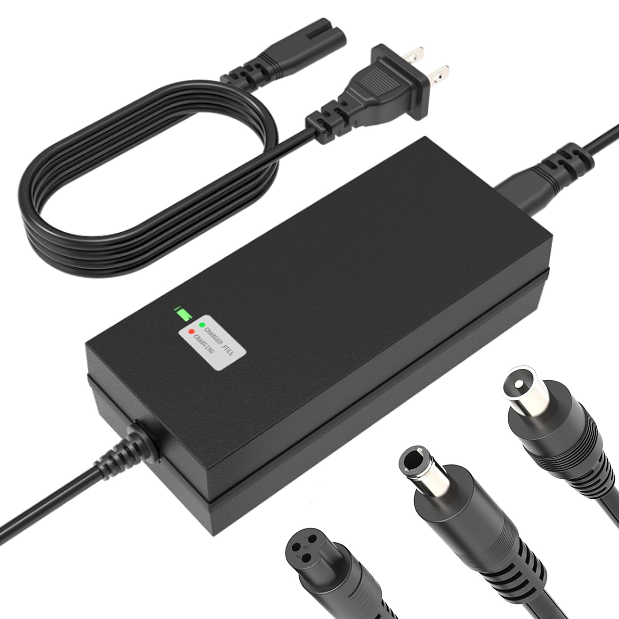 EVAPLUS 42V 2A Fast Charger for 36V Lithium Battery, SGS Safe | Fast Charger wit