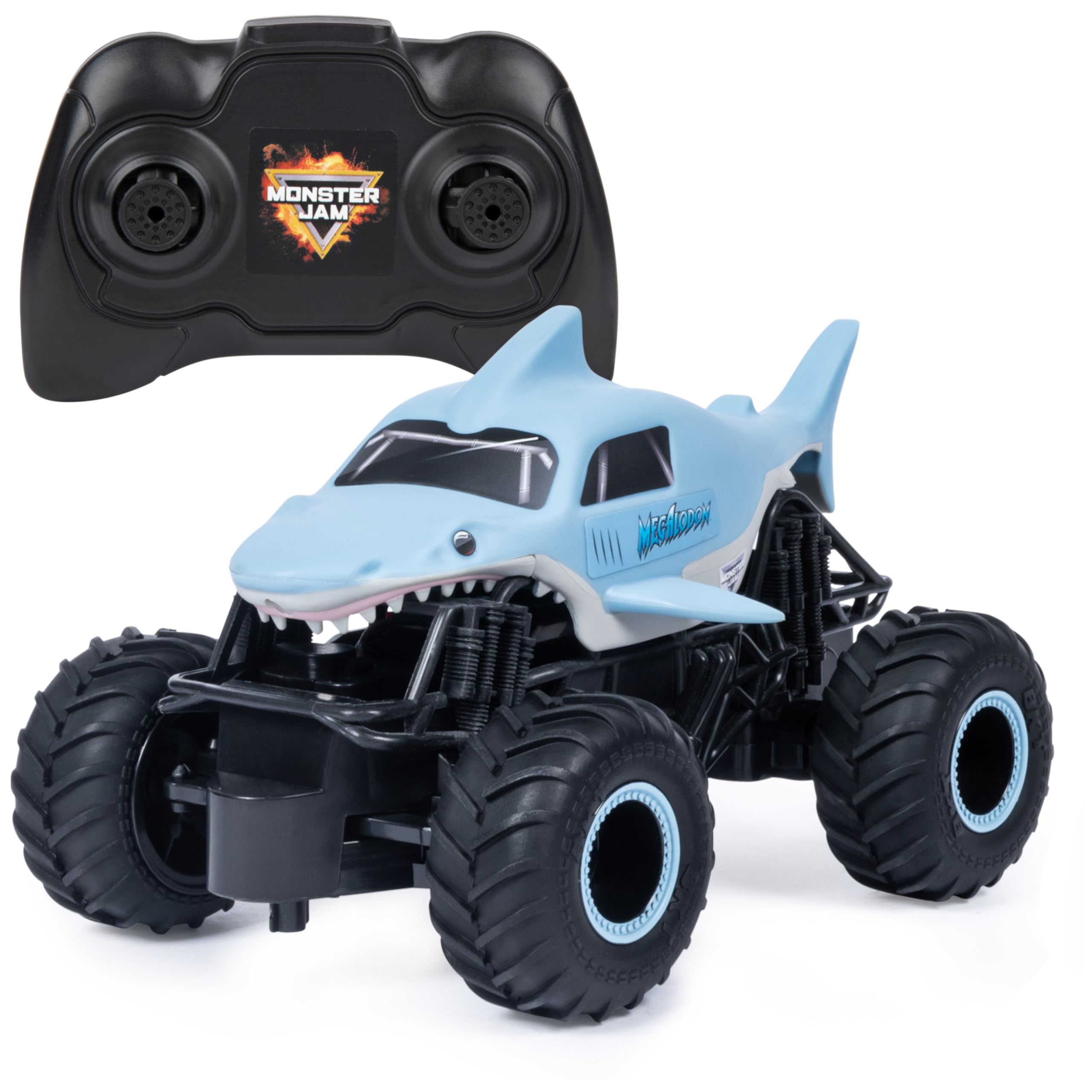 Monster Jam Official Megalodon RC Truck, 1:24 Scale | Remote Control Truck Toy, 