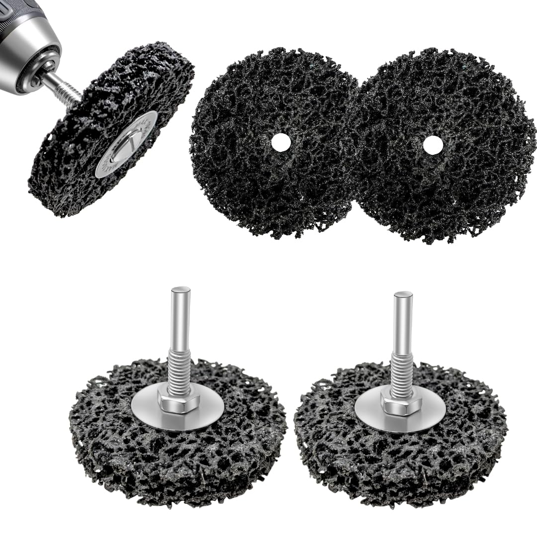 5pk Paint Stripping Disc Wheel for Drill, Rust Removal Nylon Abrasive, 3in | Ope