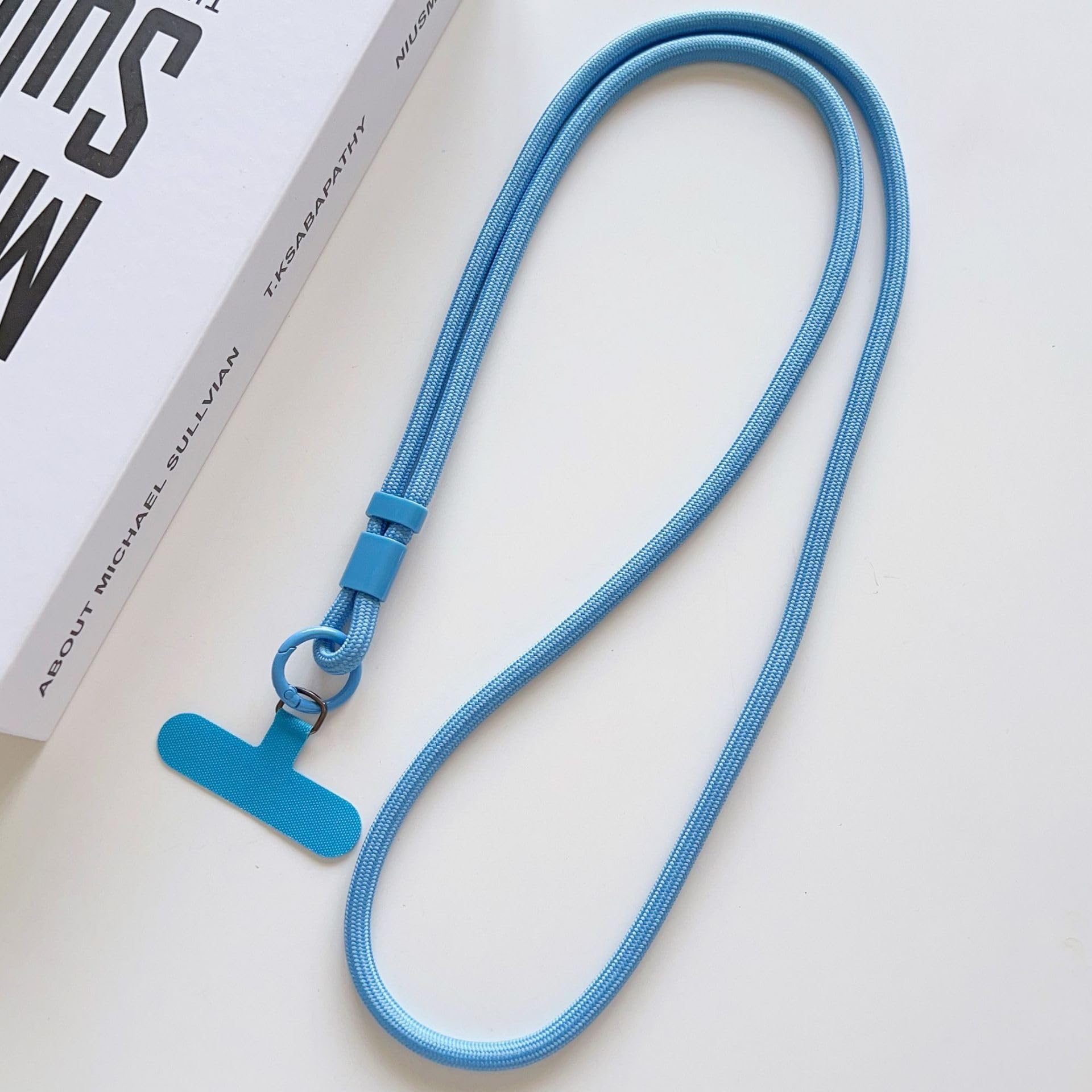 Universal Mobile Phone Lanyard with Adjustable Shoulder Strap, Nylon Phone Cable
